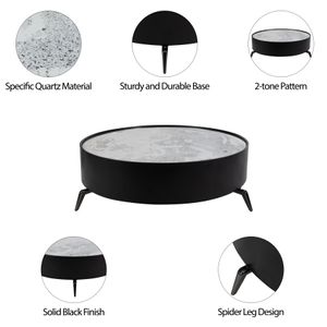 HOLLYMILL BLACK COFFEE TABLE 16 (IN) 9