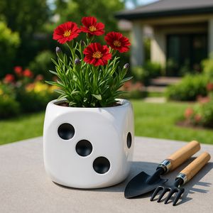 SYLVANWOOD WHITE PLANTER 6 (IN) 2