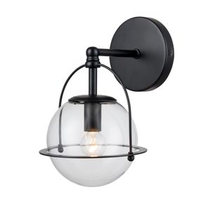 Langford 10'' High 1-Light Sconce - Matte Black 1
