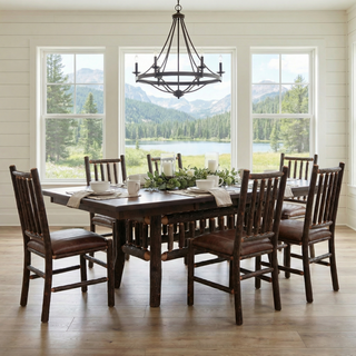 Appalachian Extension Dining Table - Antique Oak Top