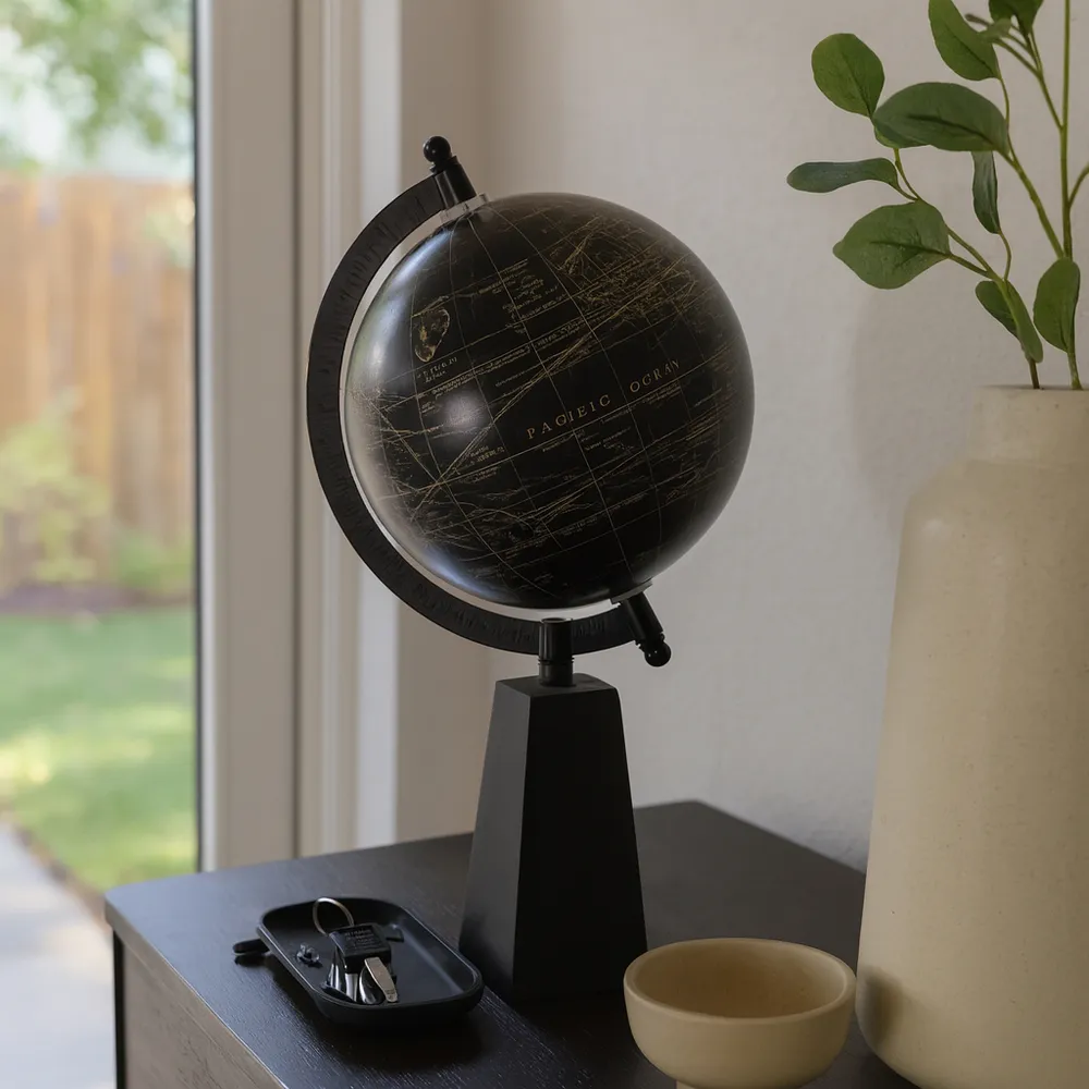 THORNTONOAK BLACK DECOR 11 (IN)