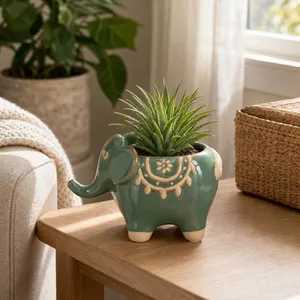 MIASTONE GREEN PLANTER 5 (IN) 12