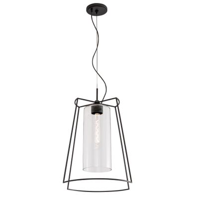 Cere 14.25″ Wide 1-Light Pendant - Matte Black