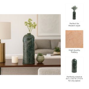 BLANTONWAY GREEN VASE 18 (IN) 11
