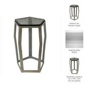 HANNAHVALE SILVER TABLE 22 (IN) 10