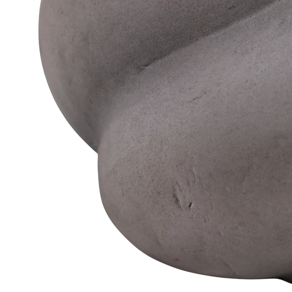 BROGANCREST GRAY VASE 10 (IN)
