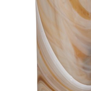 NEWTONGROVE GRAY GLASS VASE 16 (IN) 6