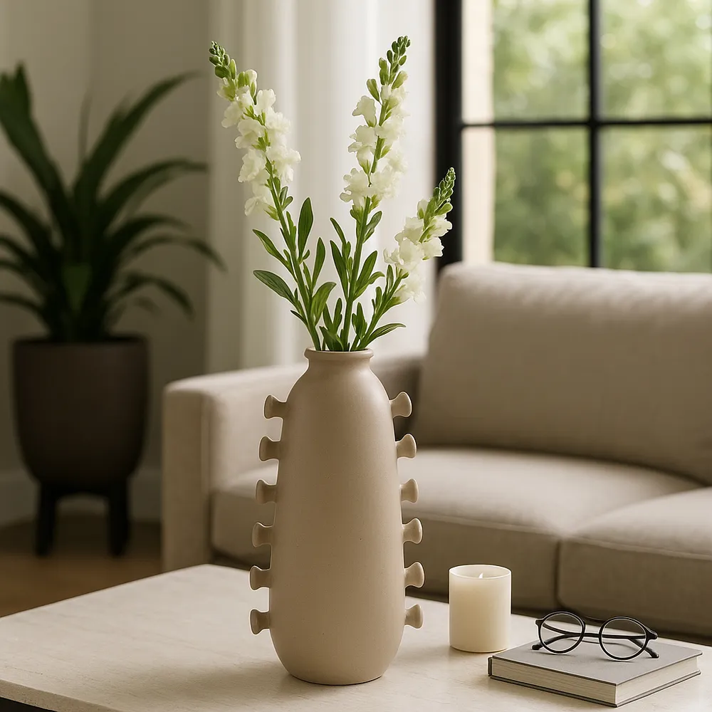 BURGESSBROOK TAN VASE 15 (IN)