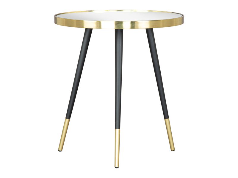 Particle Side Table Gold & Black 4
