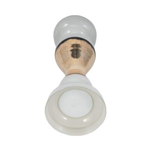 AIDENFIELD WHITE CANDLE HOLDER 23 (IN) 6