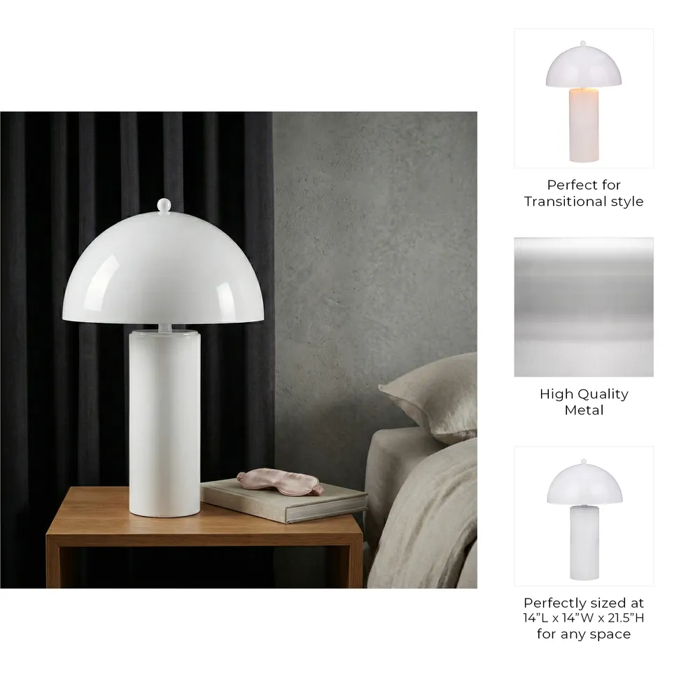 IVESLEY WHITE LAMP 22 (IN)
