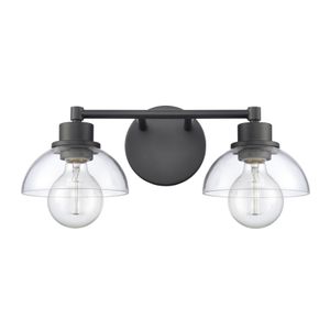 Julian 16'' Wide 2-Light Vanity Light - Matte Black 2