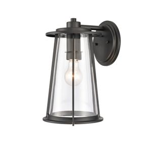 Kennison 13'' High 1-Light Outdoor Sconce - Matte Black 3