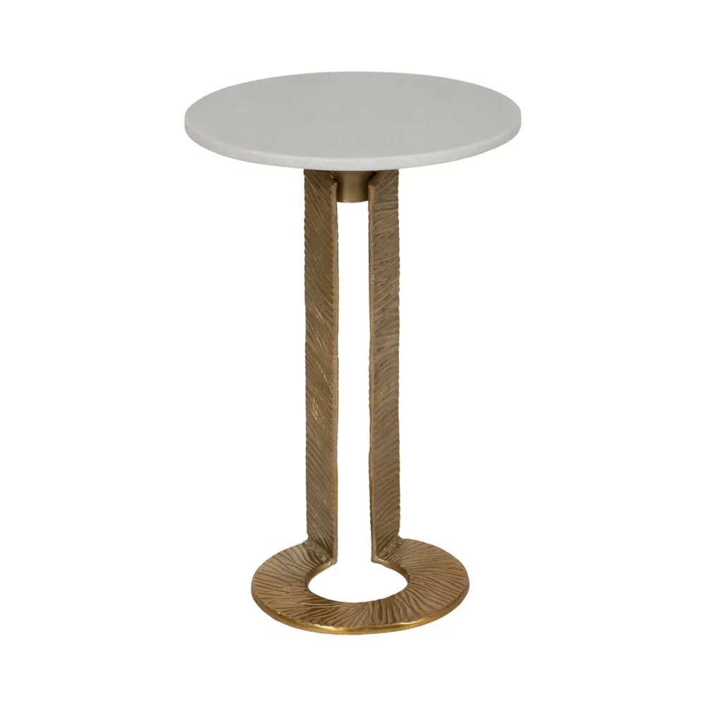 LEONABROOK WHITE TABLE 24 (IN)