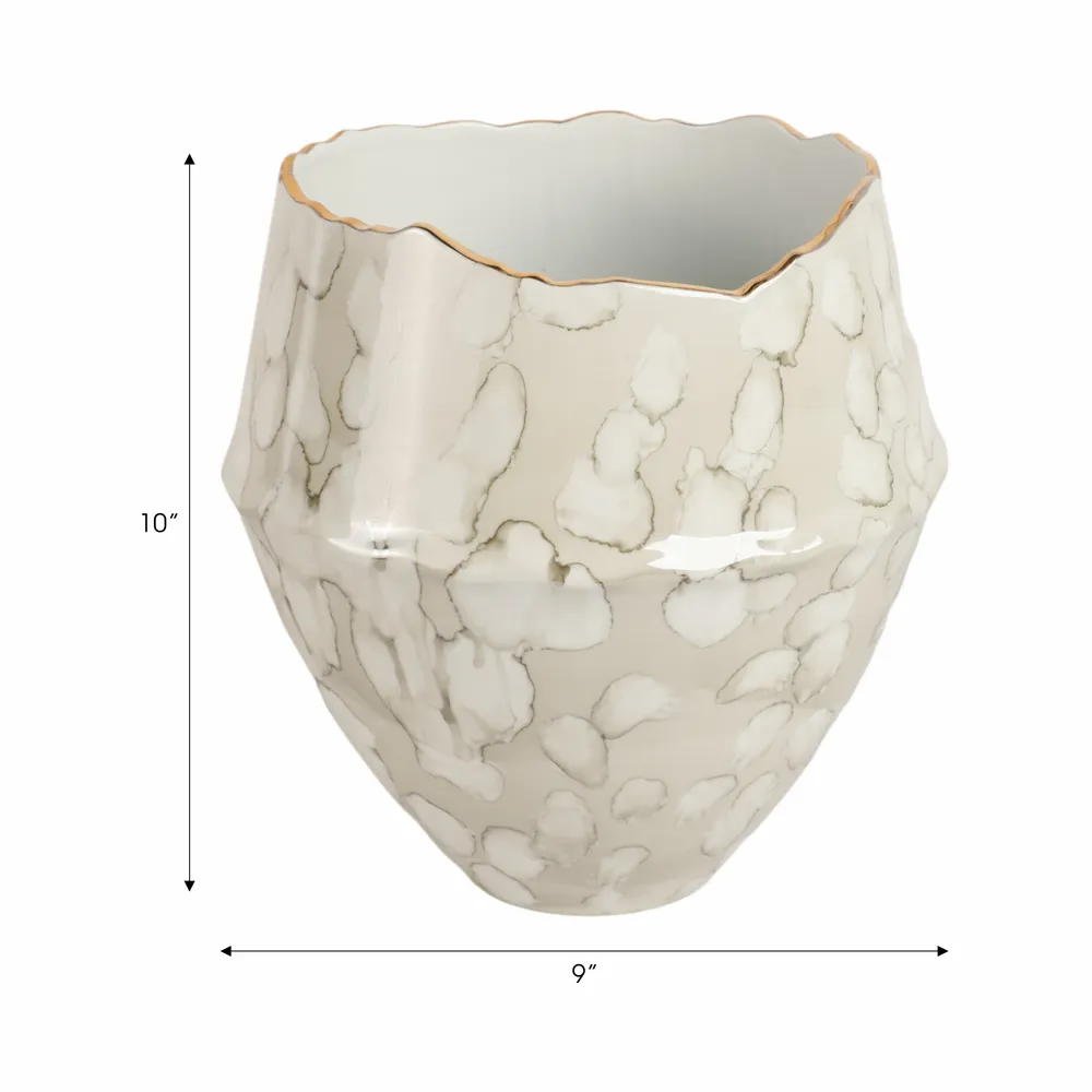 HANSONMILL IVORY VASE 10 (IN)