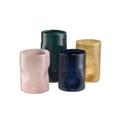 Alina Vase - Medium Navy Blue