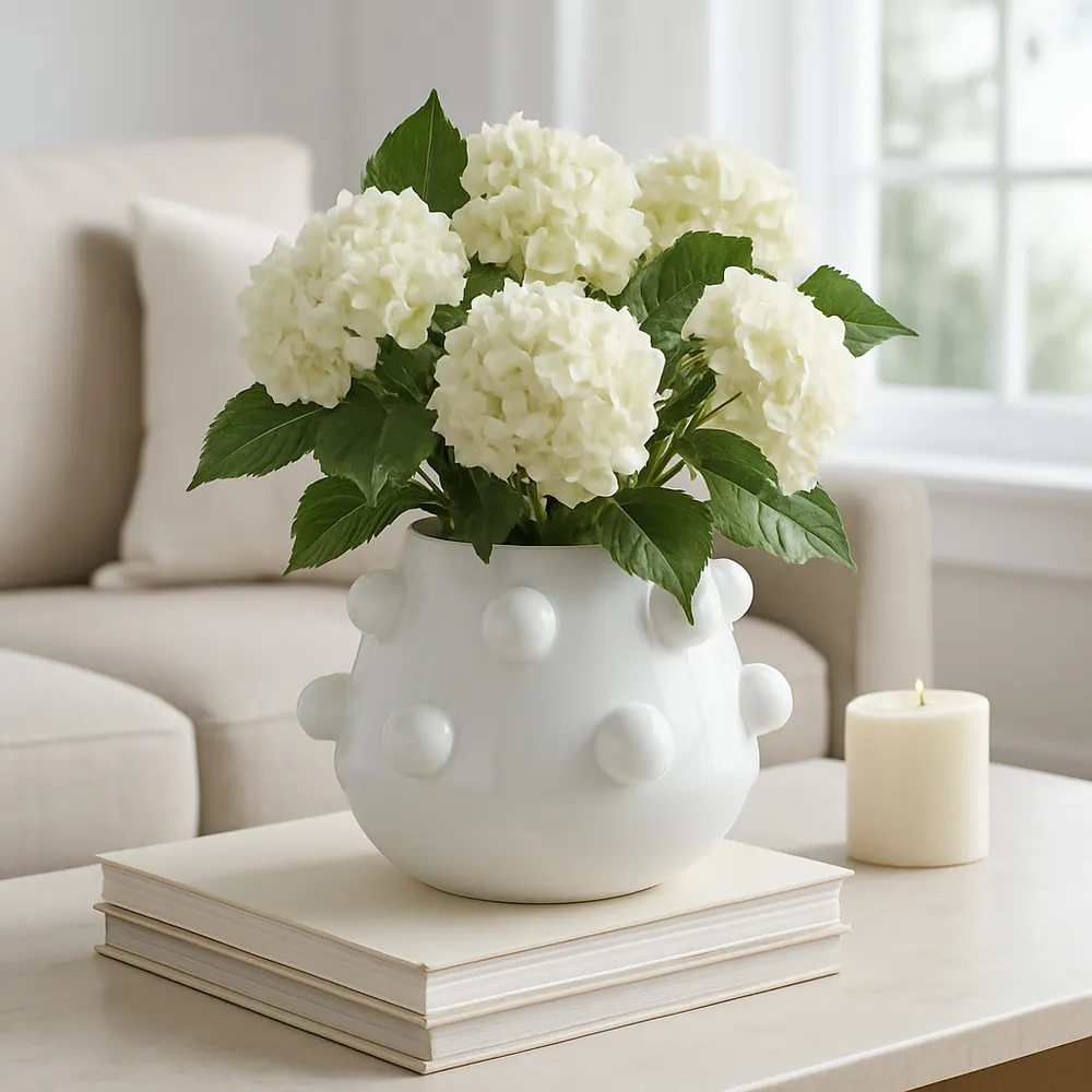 NELSONHAM WHITE PLANTER 5 (IN)