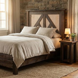 WoodShop Cottage Bed with Rail System - Cal King