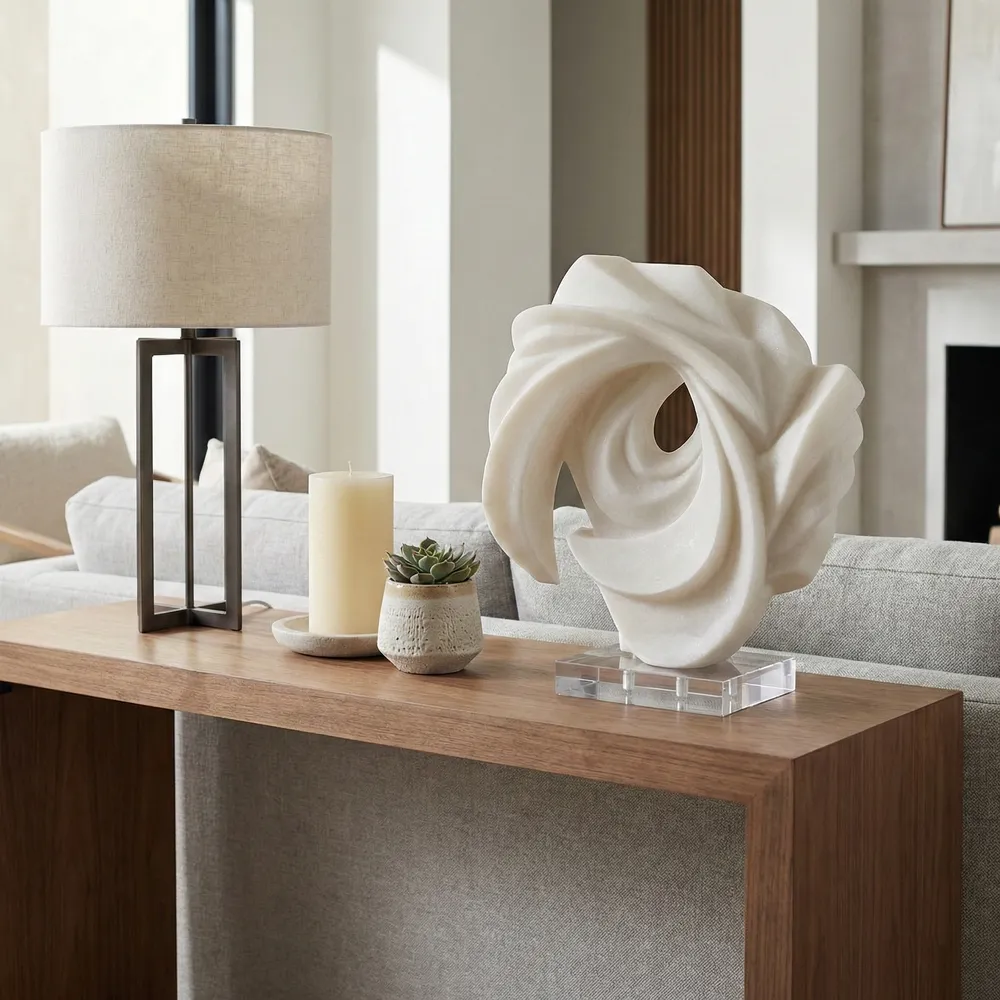 FALTONWICK WHITE DECOR 15 (IN)