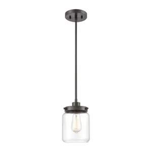 Mason 6″ Wide 1-Light Mini Pendant - Oil Rubbed Bronze 1