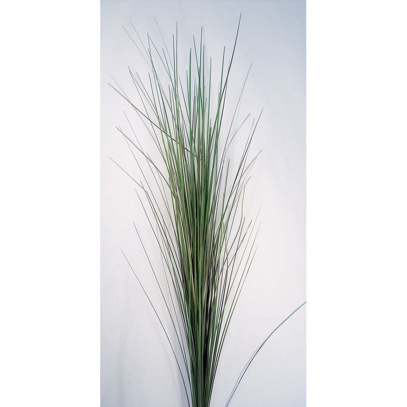 44" Coated Onion Grass Spray, 2 Tone Green