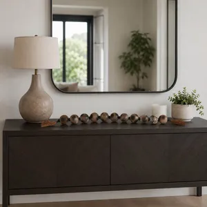 CALVINDALE BROWN BEAD 3 (IN) 11