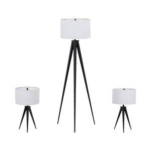 DASHPARK SET OF 3 BLACK LAMPS 60 (IN) 1
