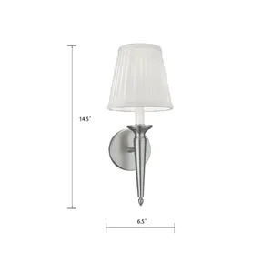 Georgetown 14.5'' High 1-Light Sconce - Brushed Nickel 2