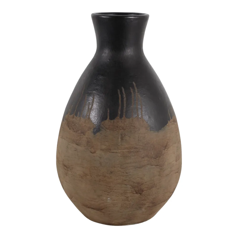 MONROEMILL BLACK VASE 21 (IN)