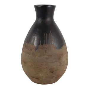 MONROEMILL BLACK VASE 21 (IN) 5