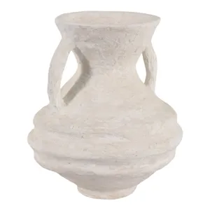 FERRIS WHITE VASE 10 (IN) 4