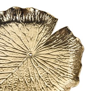 Lilypad Dimensional Wall Art - Set of 4 Gold 6