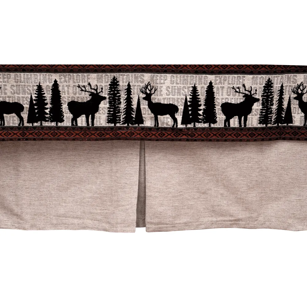 Lazy Lodge - Bed Skirt - Cal King