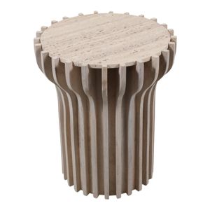 INGRIDBEACH WHITE TABLE 25 (IN) 1