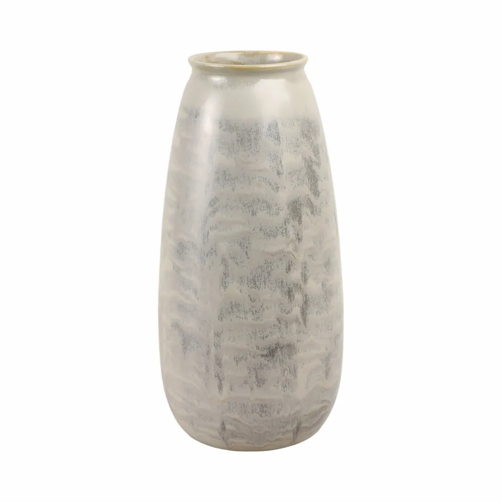 HAWLEYGROVE GRAY VASE 16 (IN)