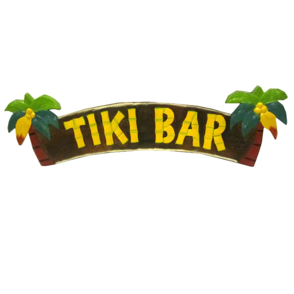39-1/2" TIKI BAR SIGN