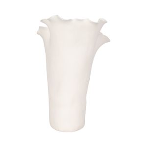 WESTONHOLM WHITE VASE 16 (IN) 6