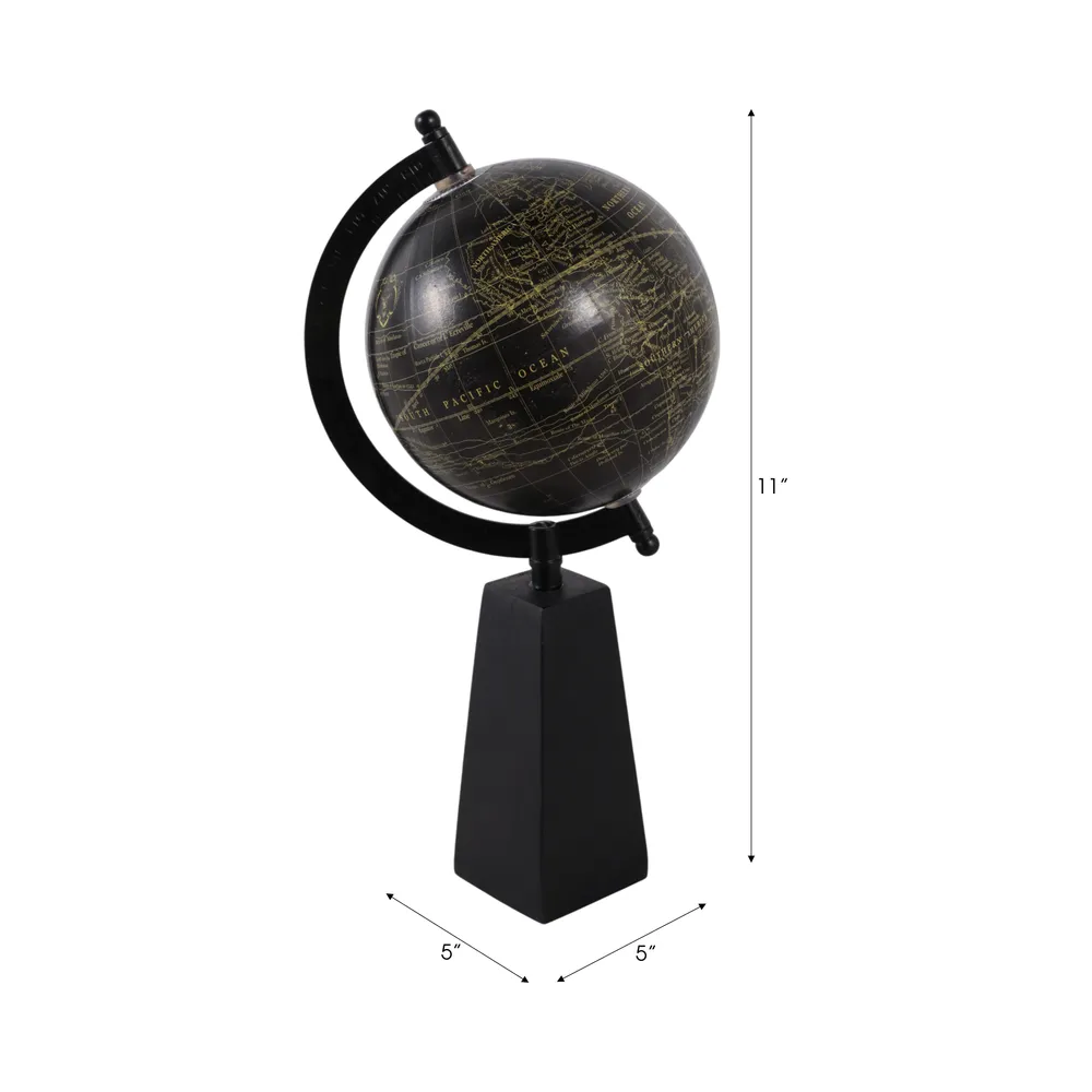 THORNTONOAK BLACK DECOR 11 (IN)