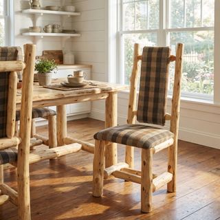 Cedar High Back Upholstered Side Chair - Coffee - Customer's Own Material
