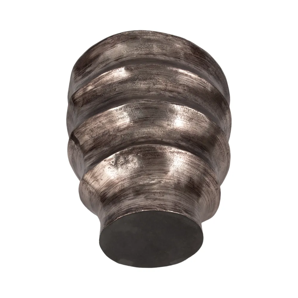 DASHSTONE SILVER VASE 13 (IN)
