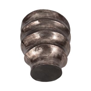 DASHSTONE SILVER VASE 13 (IN) 8