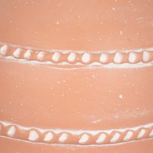 CLAYTONWORTH RED VASE 14 (IN) 5