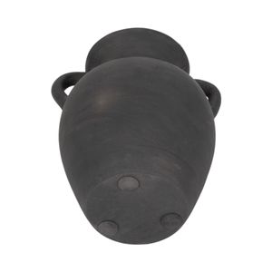 CARLINROSE BLACK VASE 10 (IN) 8