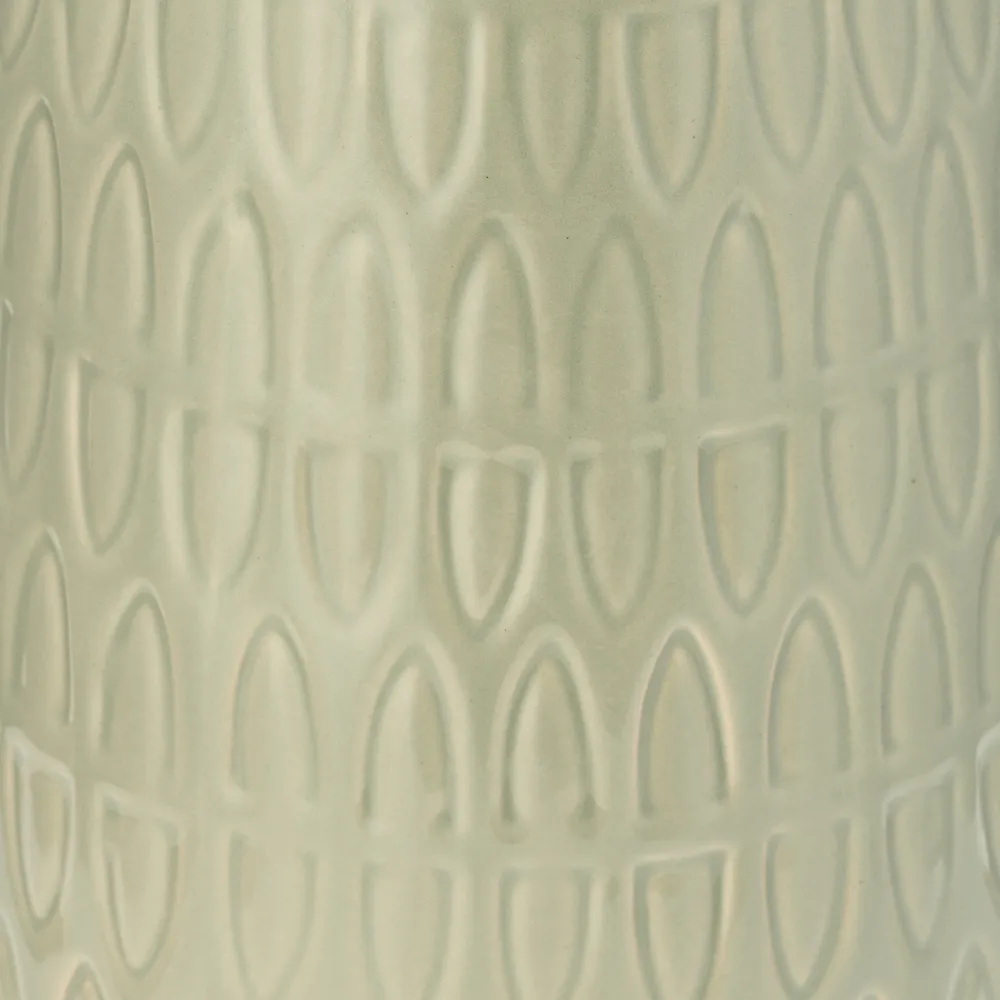 BECKLAKE GREEN VASE 15 (IN)