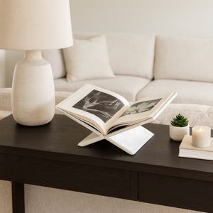 HAVENRUN WHITE BOOKSTAND 5 (IN) 12