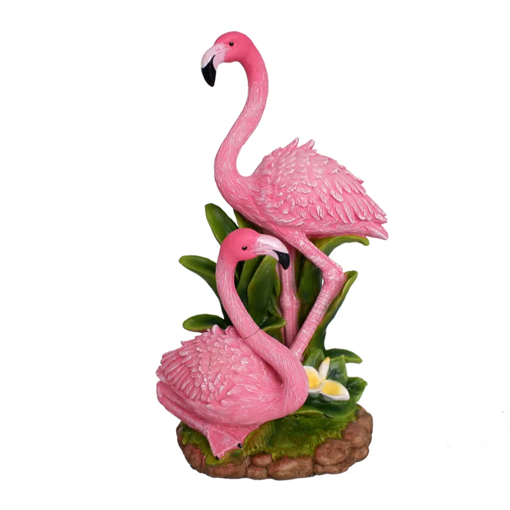 13" FLAMINGO PAIR