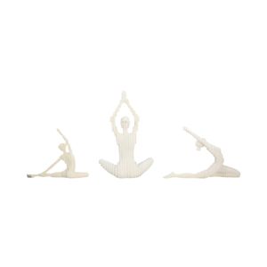 BARRONHOLM SET OF 3 WHITE DECOR 16 (IN) 5