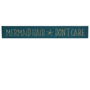 24" USA MERMAID HAIR BARNWOOD SIGN 1