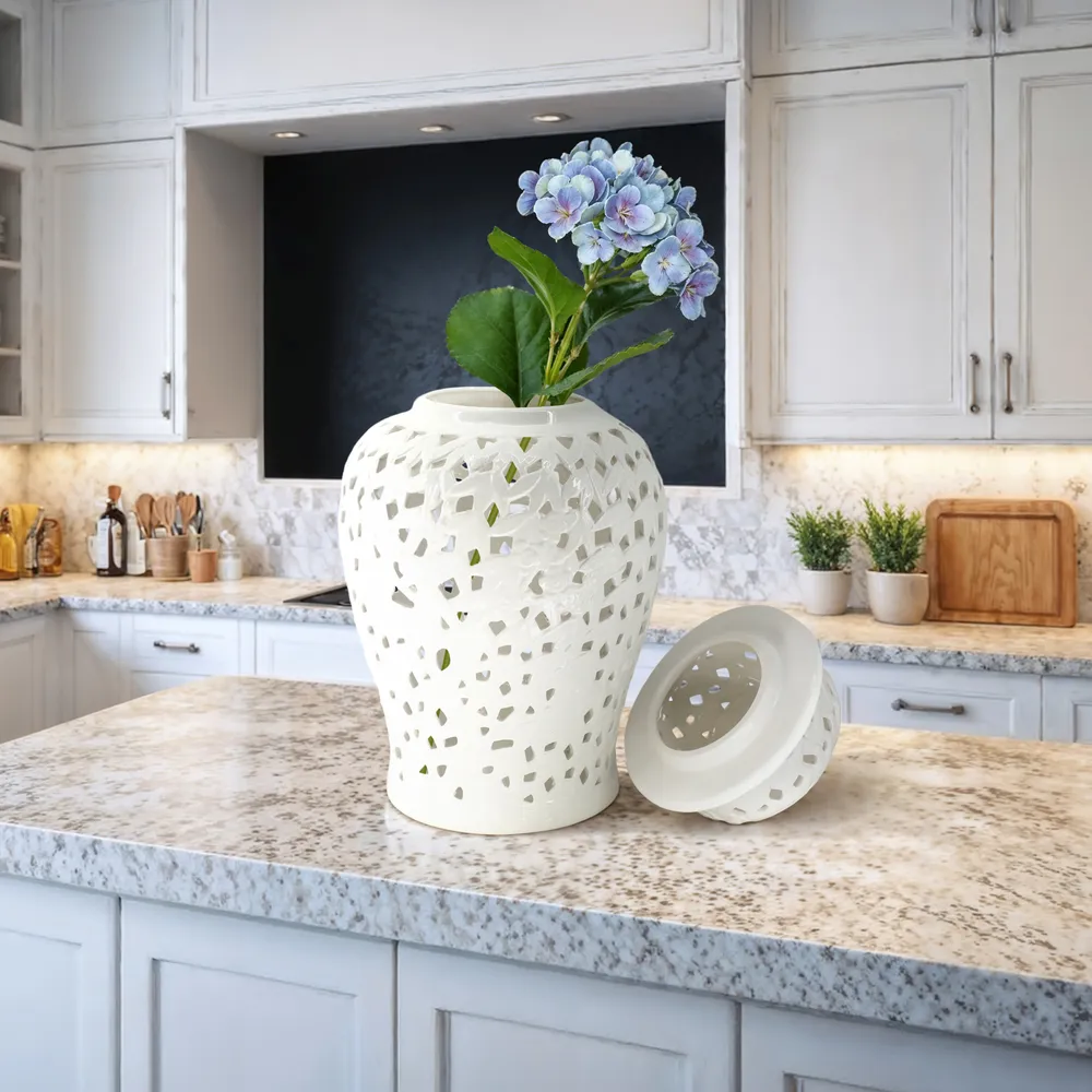 GUNNLAND WHITE CHINOISERIE 24 (IN)