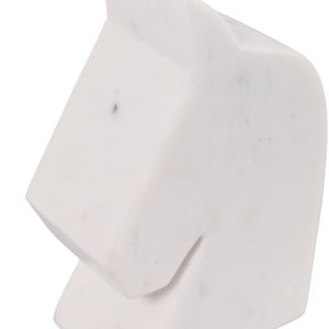 TATEROSE SET OF 2 WHITE BOOKENDS 6 (IN) 4